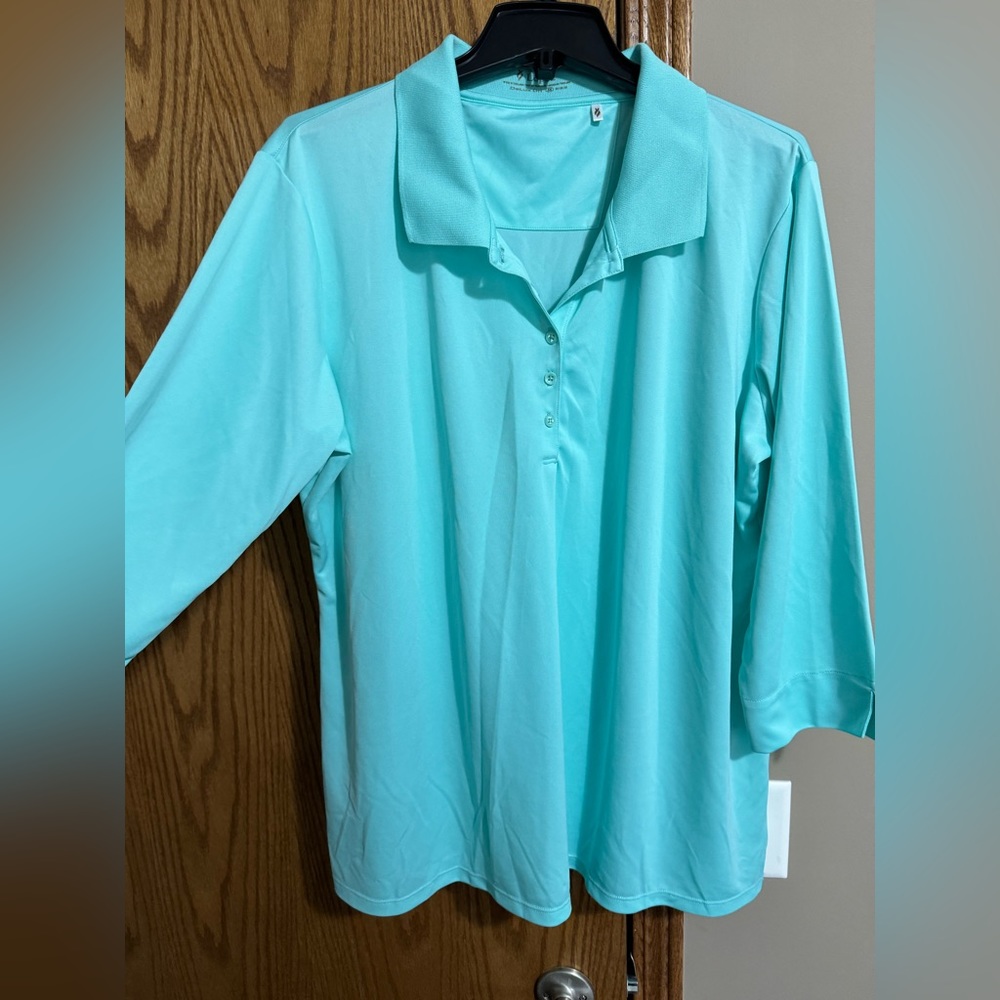 Plus 3X Nancy Lopez, golf shirt
